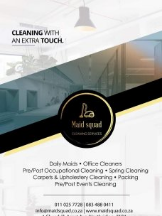 Local Business Maid Squad in johannesburg 
