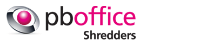 pbOffice Shredders a division of PBSA