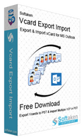 Softaken vCard to Outlook Exporter software