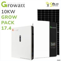 10KW GROWATT PACK 17.4kwh kit and installation
