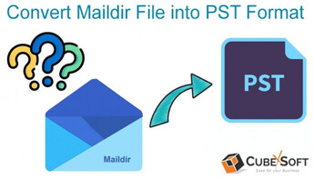 How to Export Maildir Email Format to PST Format?