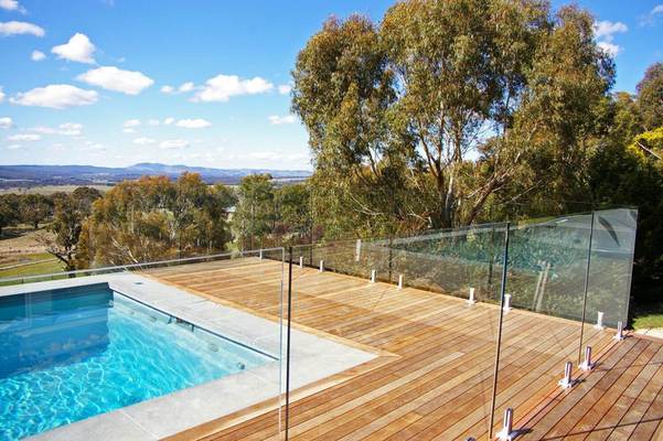 Frameless glass pool fencing Melbourne
